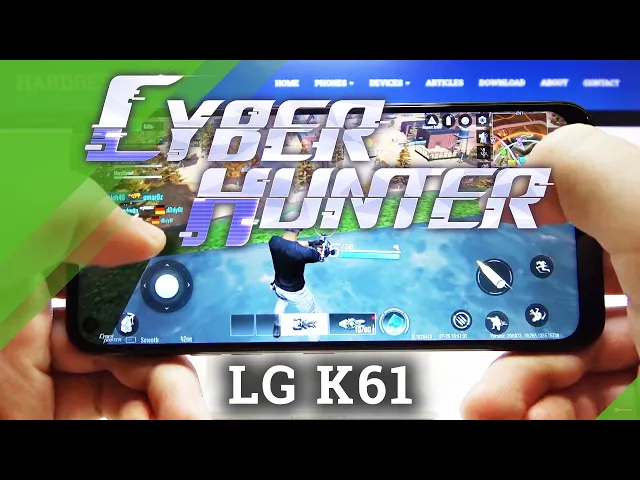 Video thumbnail for Cyber Hunter on LG K61 – Game Test