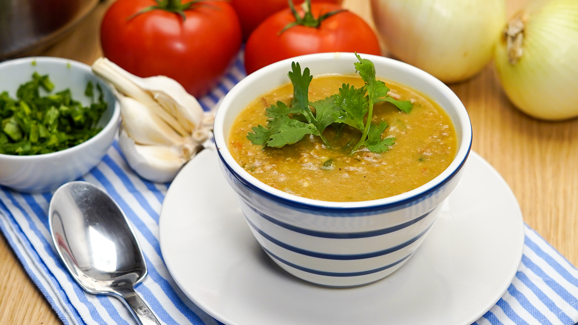 Video thumbnail for Caldo de Fubá com Carne Moída Cremoso