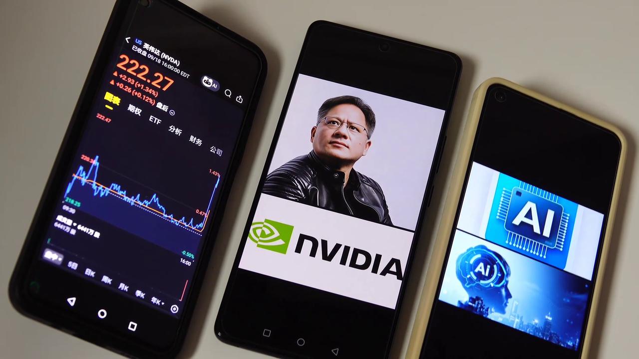 Video thumbnail for China: Jensen Huang AI.