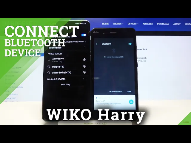 Video thumbnail for How to Pair Wiko Harry via Bluetooth – Connection Settings
