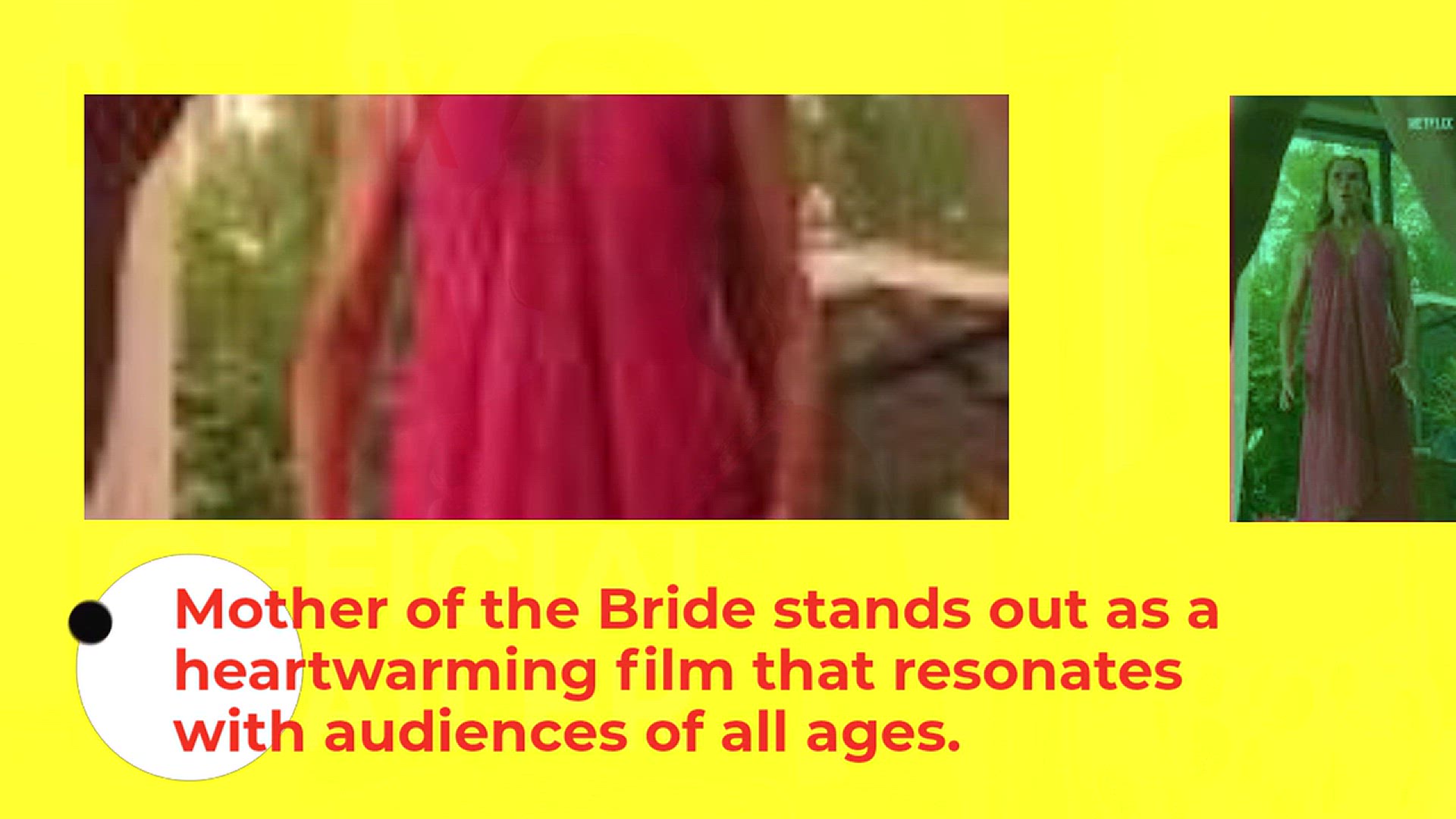 'Video thumbnail for Mother of the Bride: A Feel-Good Movie for All Ages'