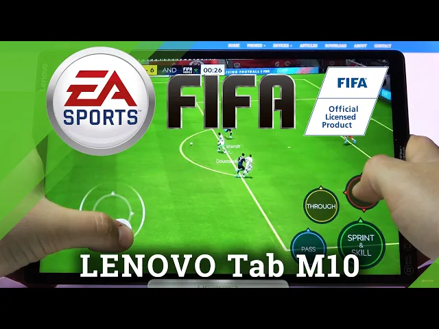 Video thumbnail for How FIFA Mobile Works on LENOVO Tab M10 – FIFA Gameplay