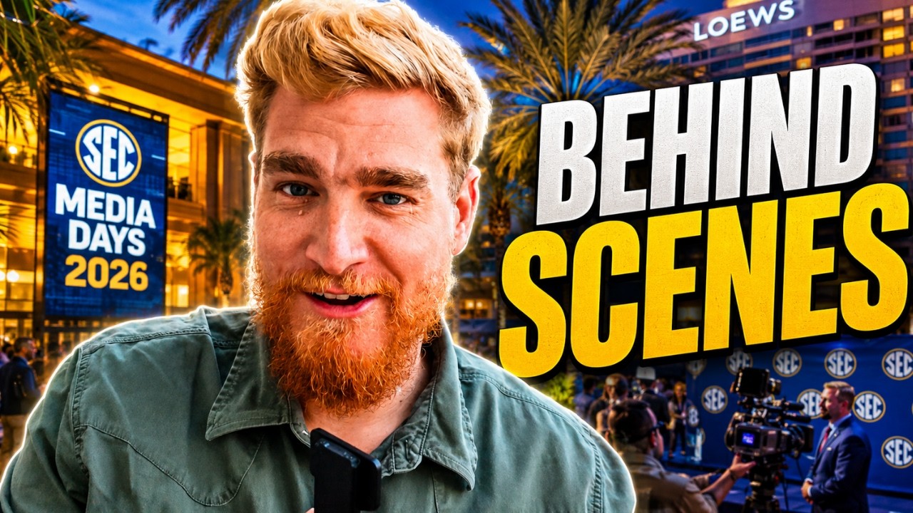 Video thumbnail for Inside SEC Media Days 2026: What You DIDN’T See Behind the Scenes