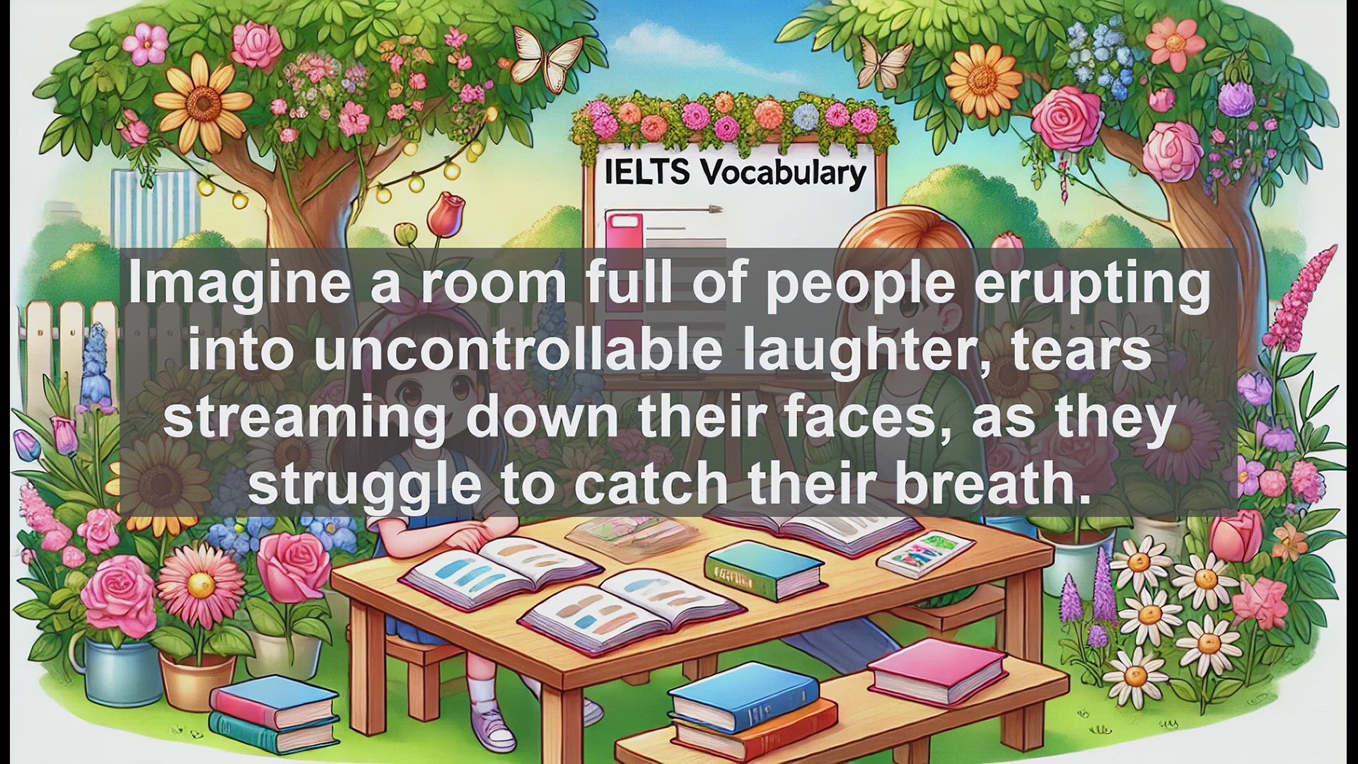 'Video thumbnail for 2000 Must Know IELTS 9.0 Vocabulary - Hilarity: The Word That Captures Extreme Amusement'