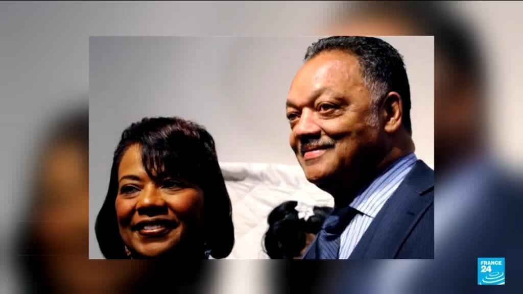 Video thumbnail for Tributes pour in for Jesse Jackson, icon of the American civil rights movement