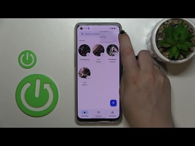 Video thumbnail for OPPO Reno 7 Lite  - How To Block Number