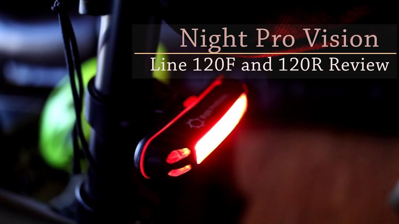 Video thumbnail for Night Pro Vision 120F and 120R LED Cycle Lights Review (and Giveaway!)