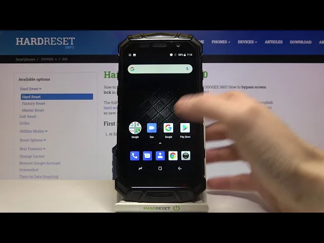 Video thumbnail for How to Take a Screenshot on DOOGEE S60 – Capture Screen