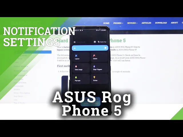 Video thumbnail for Manage Notification Bar with One Shade App - ASUS ROG Phone 5