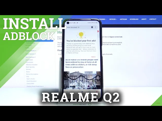 Video thumbnail for How to Block Ads with Opera Mini on REALME Q2 – Use Ads Blockade