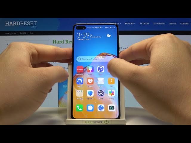 Video thumbnail for How to Check Fingerprint Sensor on HUAWEI P40 – Test Fingerprint Scanner