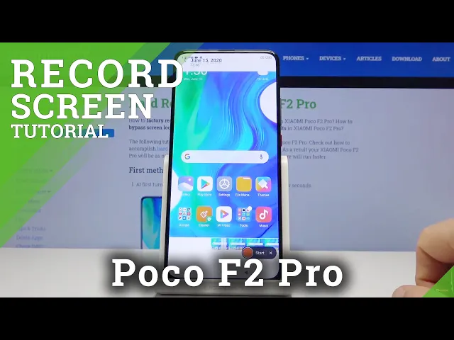 Video thumbnail for How to Record Screen in Xiaomi Poco F2 Pro - Capture Screen Action