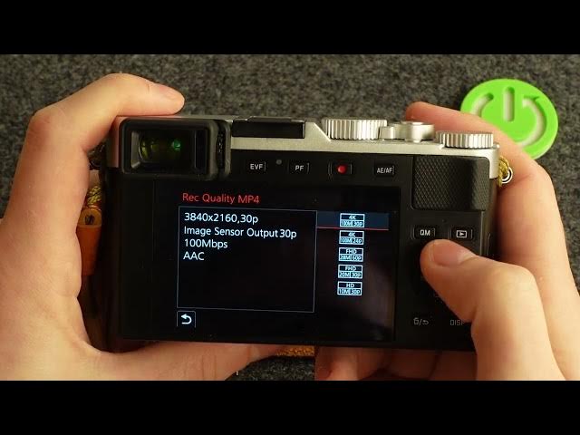 Video thumbnail for Leica D Lux 7 - How To Change Video Recording Quality