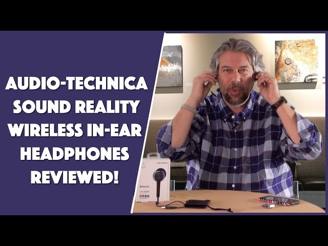 Video thumbnail for Audio-Technica ATH-CKR35BT Wireless In Ear Headphones -- REVIEWED