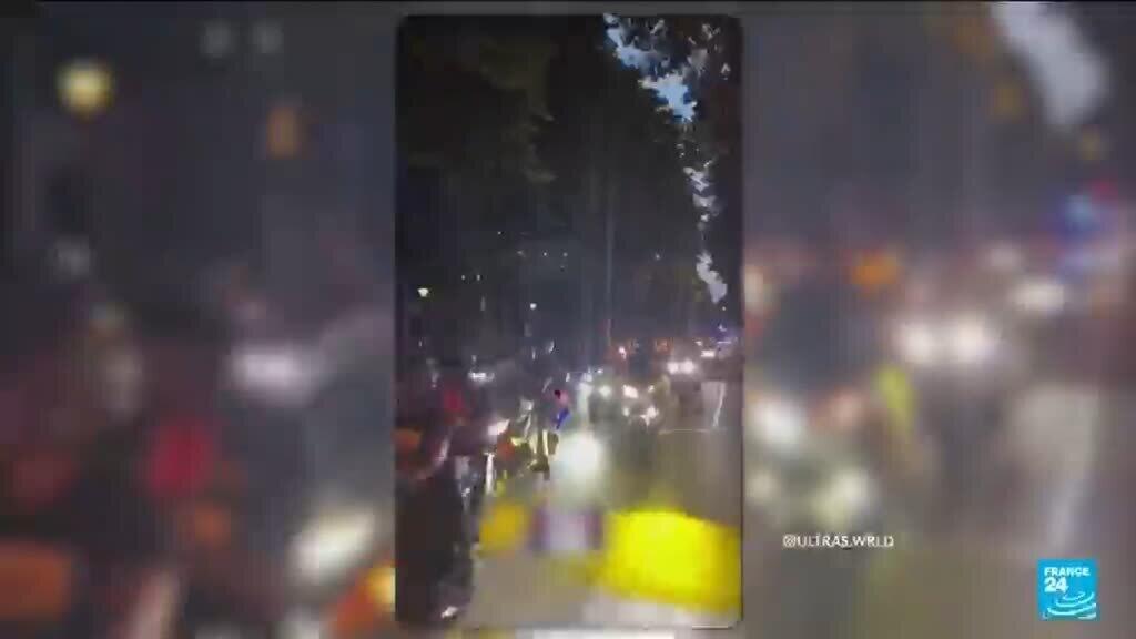 Video thumbnail for UCL final: Raising concerns in Paris that troublemakers will cause unrest