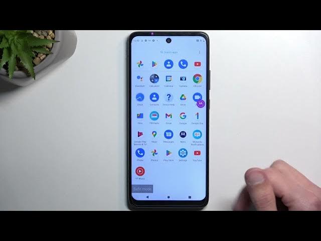 Video thumbnail for How to Open Safe Mode on MOTOROLA One 5G Ace