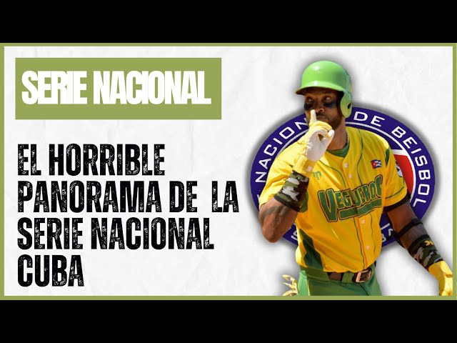 Video thumbnail for EL HORRIBLE DESTINO DE LA SERIE NACIONAL DE BEISBOL EN CUBA