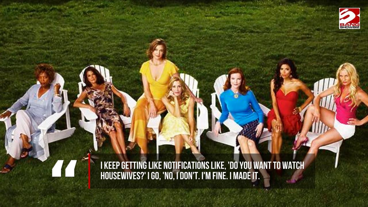 Video thumbnail for Eva Longoria reveals why she hasn't watched Desperate Housewives and why a reboot isn't happening