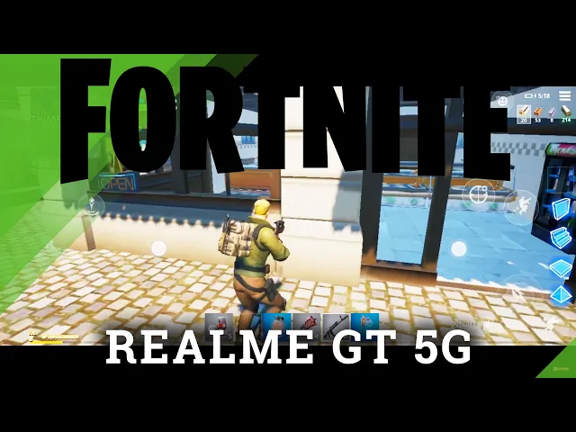 Video thumbnail for Fortnite on Realme GT 5G 8/128 | Screen Recording Game - Check Performance of Snapdragon 888