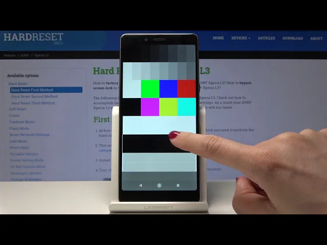 Video thumbnail for TEST MODE SONY Xperia L3 - Hardware Test Menu