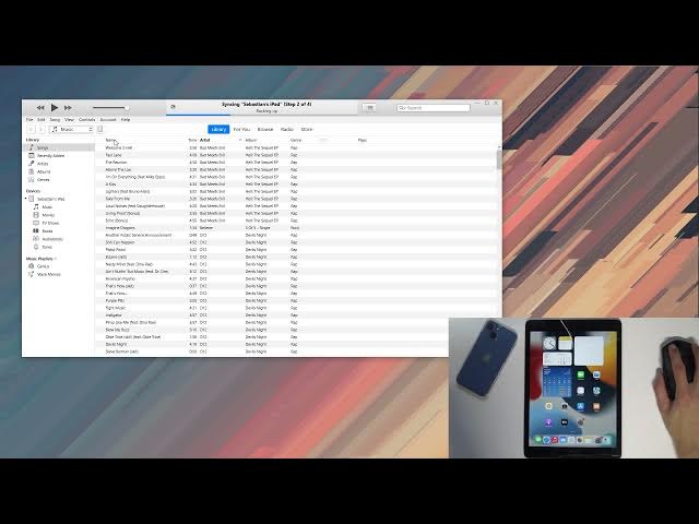 Video thumbnail for How to Backup iPad 9th Generation on iTunes - Create iTunes Backup