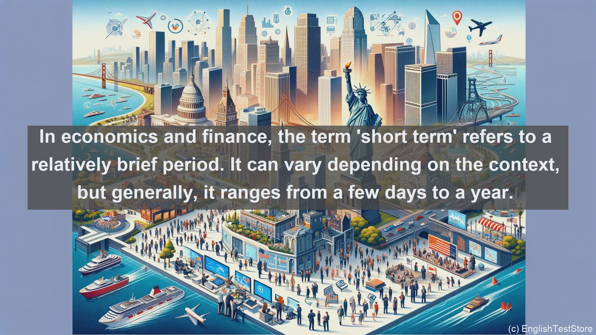 'Video thumbnail for Short term in economics and finance'