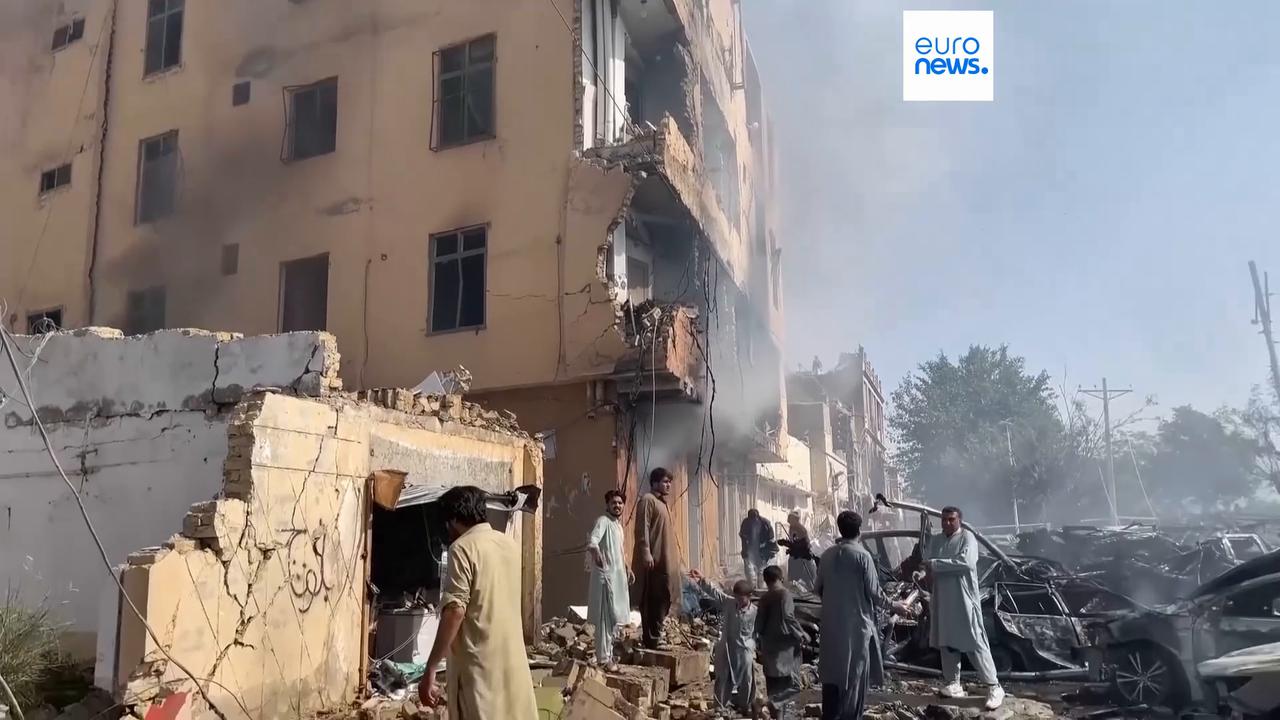 Video thumbnail for Pakistan train bombing kills at least 24 people