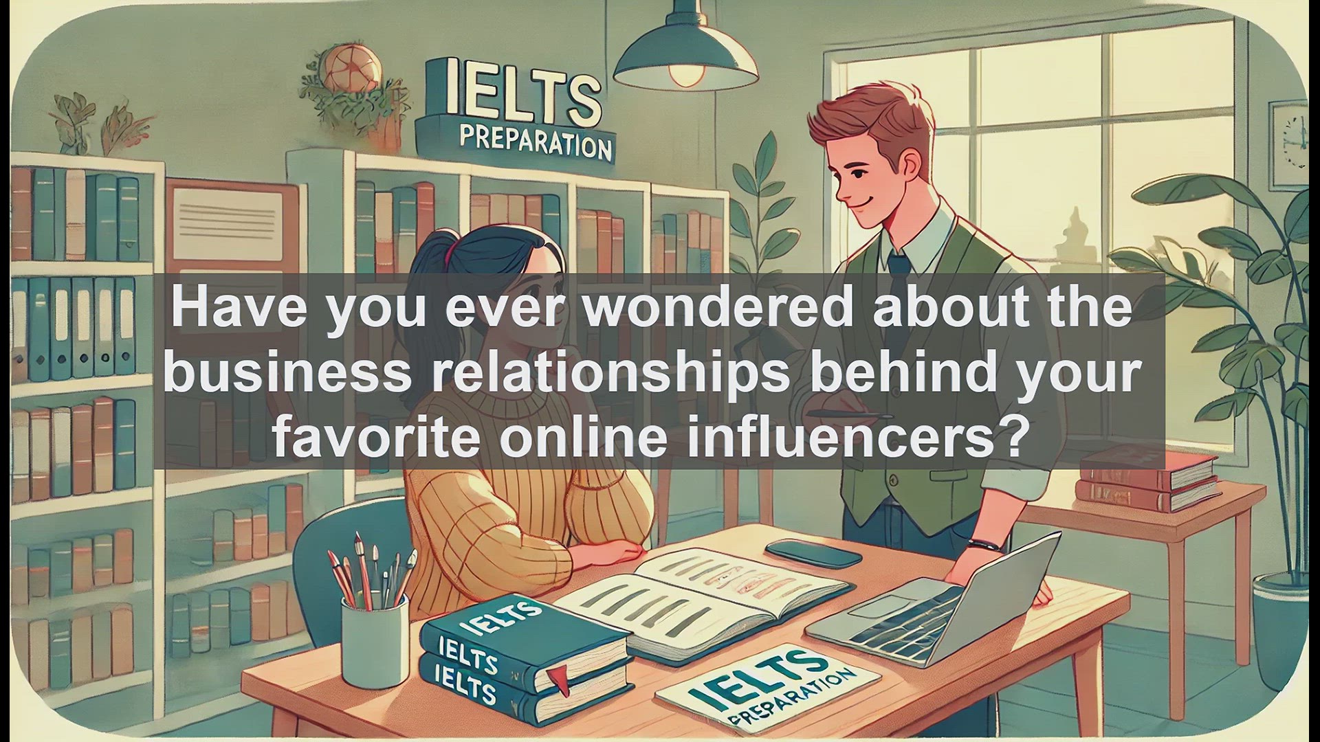 'Video thumbnail for 2500 Must Know IELTS 6.5 Vocabulary - Understanding 'Affiliate': Key Term in Online Business Relationships'