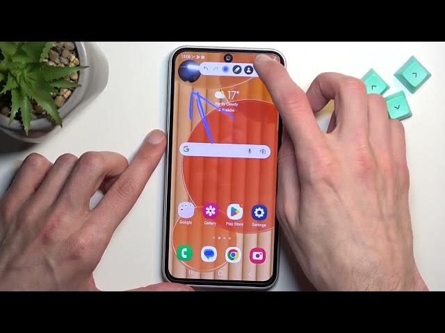 Video thumbnail for How to Screen Record on SAMSUNG Galaxy A54 - Find and Use Built-in Screen Recorder