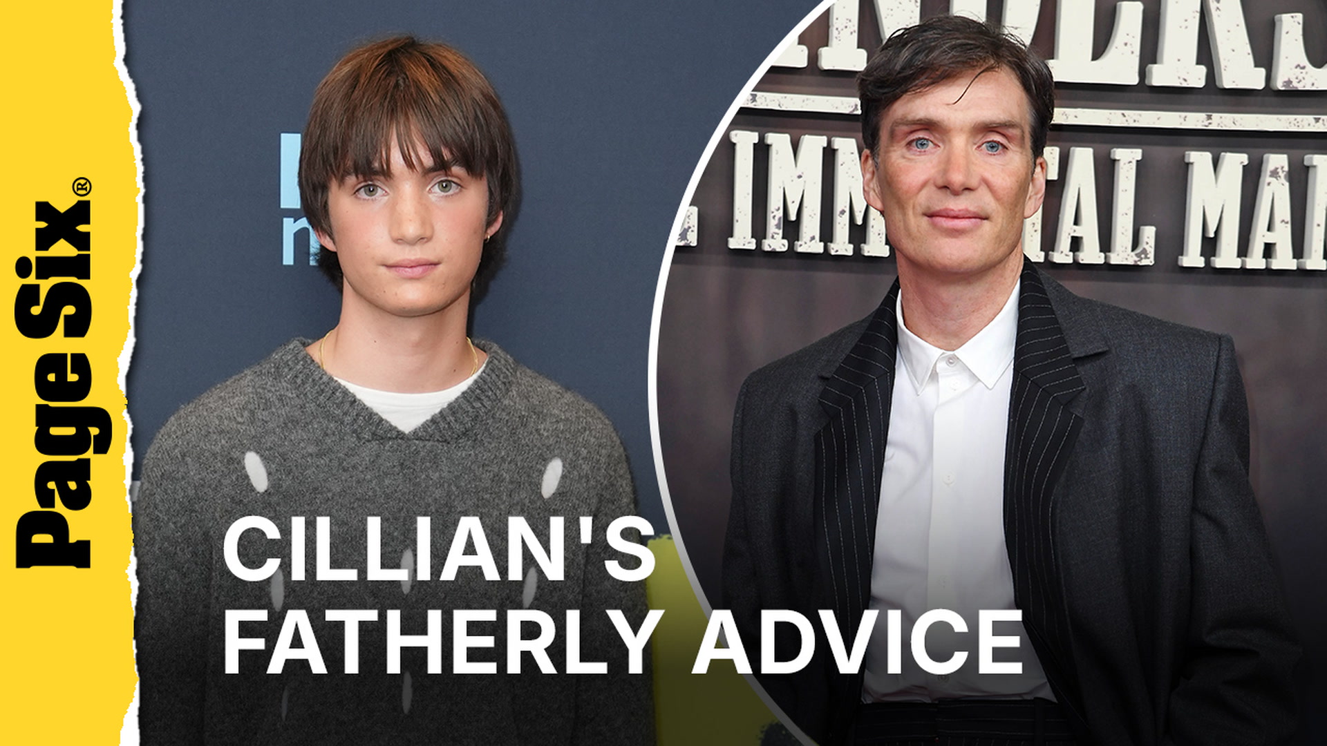 Video thumbnail for 'Youth' star Aran Murphy shares advice that he has received from his famous father Cillian