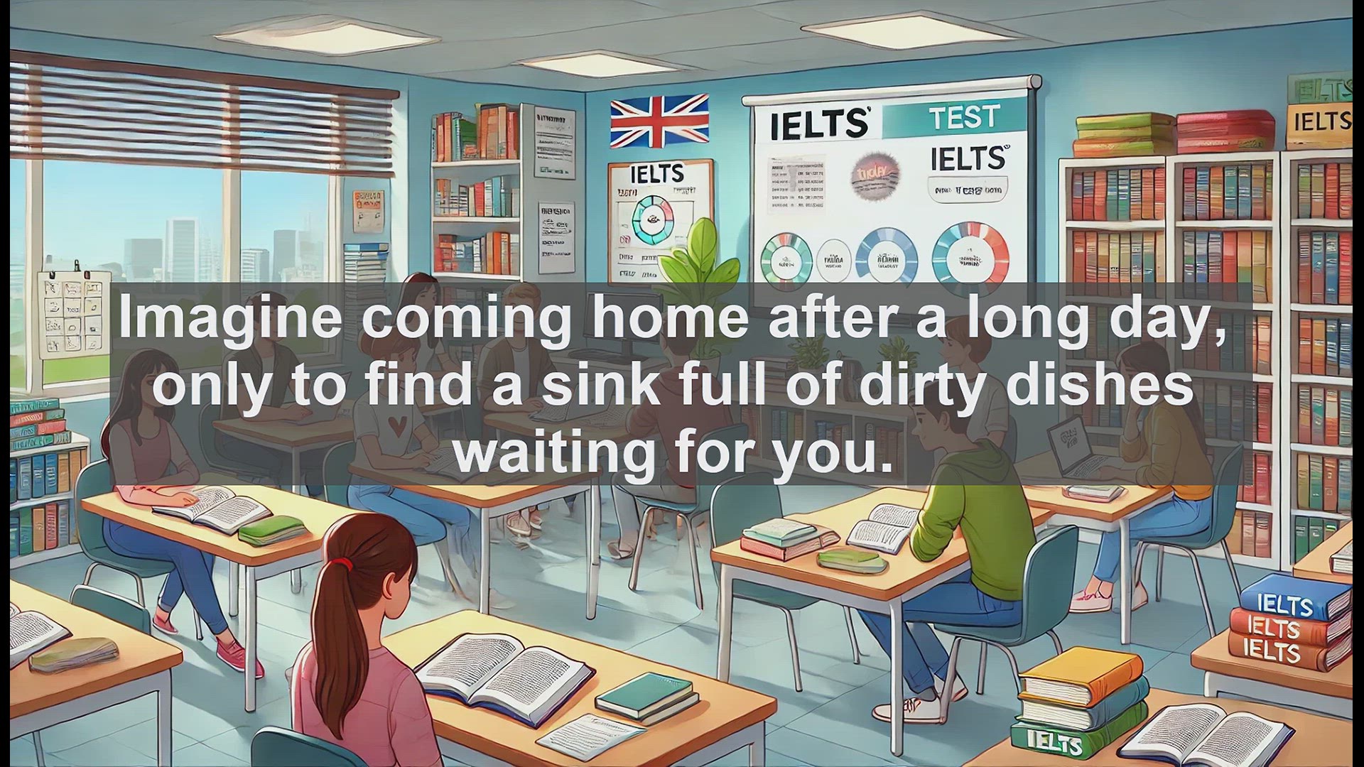 'Video thumbnail for 2500 Must Know IELTS 6.5 Vocabulary - Understanding 'Chore': A Key Word for IELTS Success'