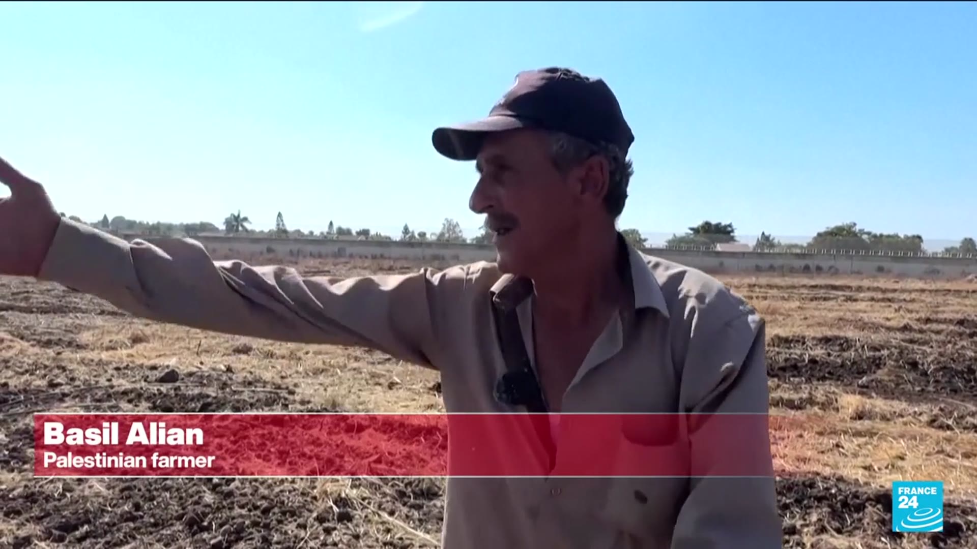 'Video thumbnail for West Bank: Palestinian farmers chased from their agricultural land'