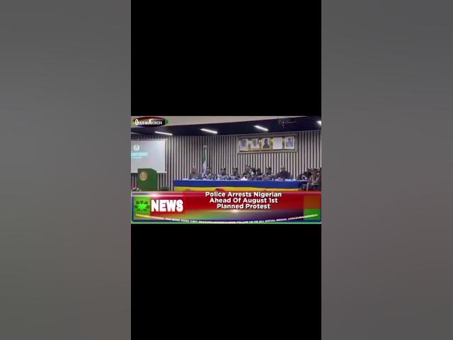 Video thumbnail for Police Arrests Nigerian Ahead Of August 1st Planned Protest ~ OsazuwaAkonedo