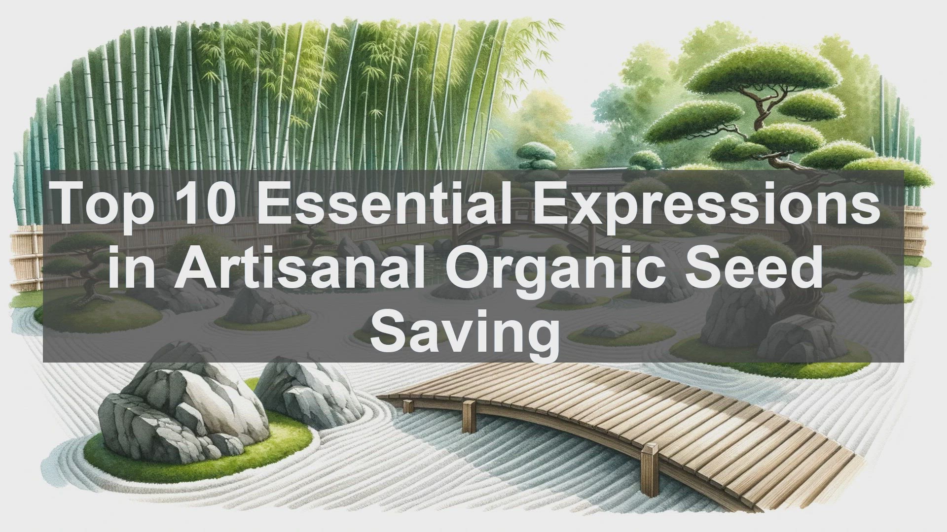 'Video thumbnail for Top 10 Essential Expressions in Artisanal Organic Seed Saving'