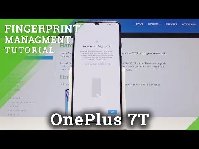 Video thumbnail for How to Configure Fingerprint in OnePlus 7T - Quickest Unlocking Method
