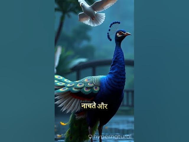 Video thumbnail for कबूतर और मोर की दोस्ती 🕊️🦚