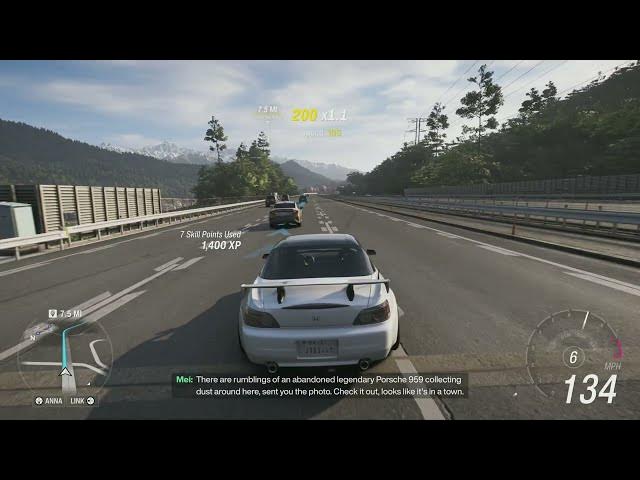 Video thumbnail for Forza Horizon 6 - Drive S2000 2003 Honda | Treasure Car: 1987 Porsche 959 Message