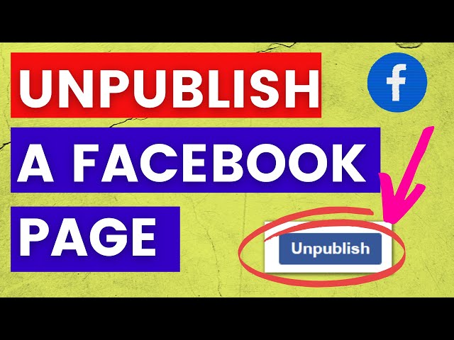 Video thumbnail for How To Unpublish A Facebook Business Page? [in 2025]
