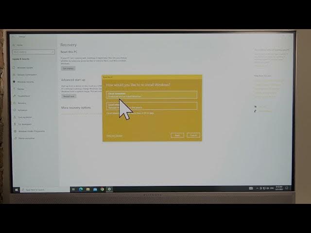 Video thumbnail for How To Factory Reset HP 800 G3 AIO i5