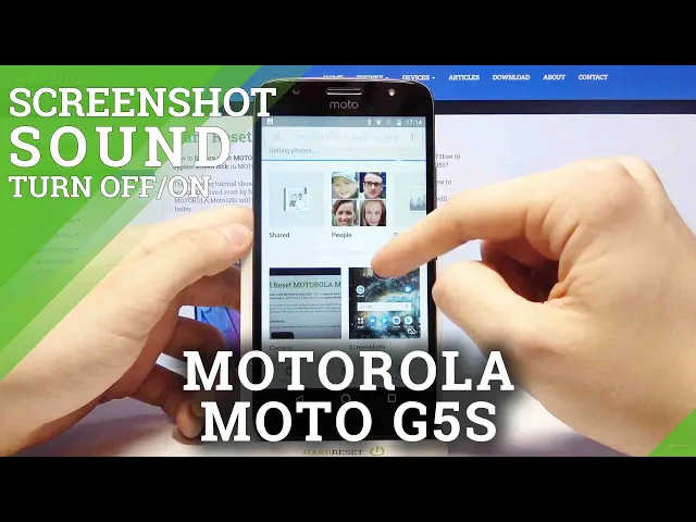Video thumbnail for Screenshot in MOTOROLA Moto G5S – Catch Display