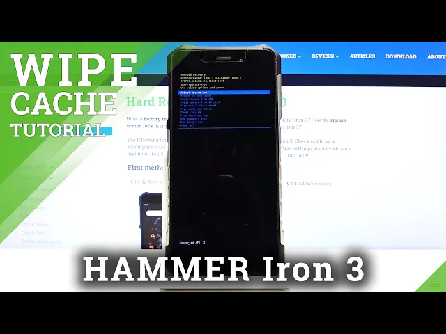 Video thumbnail for How to Wipe Cache Partition in myPhone Hammer Iron 3 – Optimize System