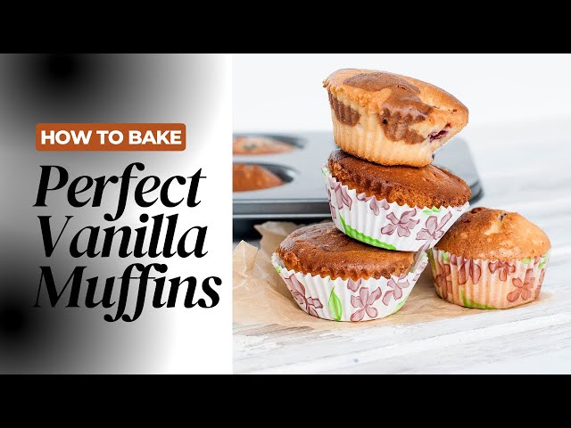 'Video thumbnail for Sweet Simplicity of Perfect Vanilla Muffins: Video'