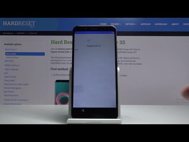 Video thumbnail for How to Set Up ULEFONE Power 3S – First Configuration