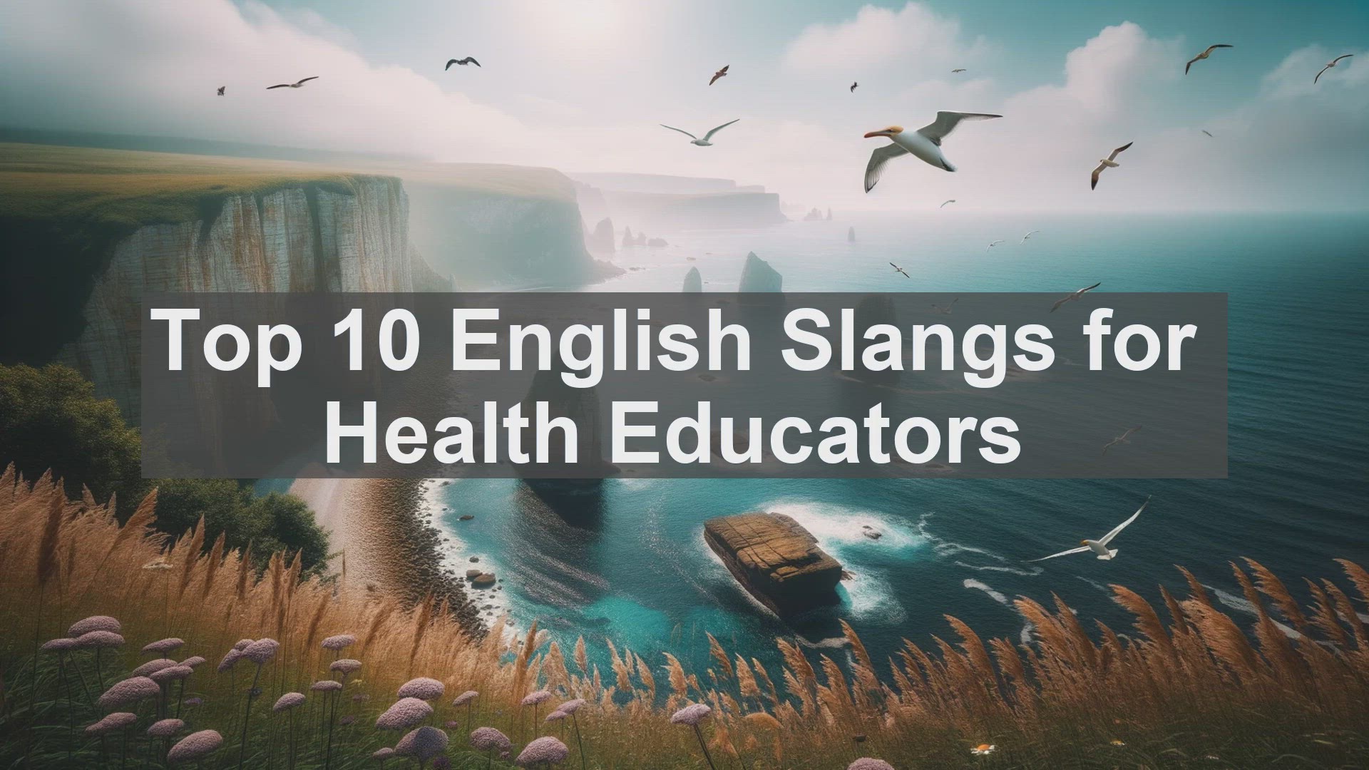 'Video thumbnail for Top 10 English Slangs for Health Educators'