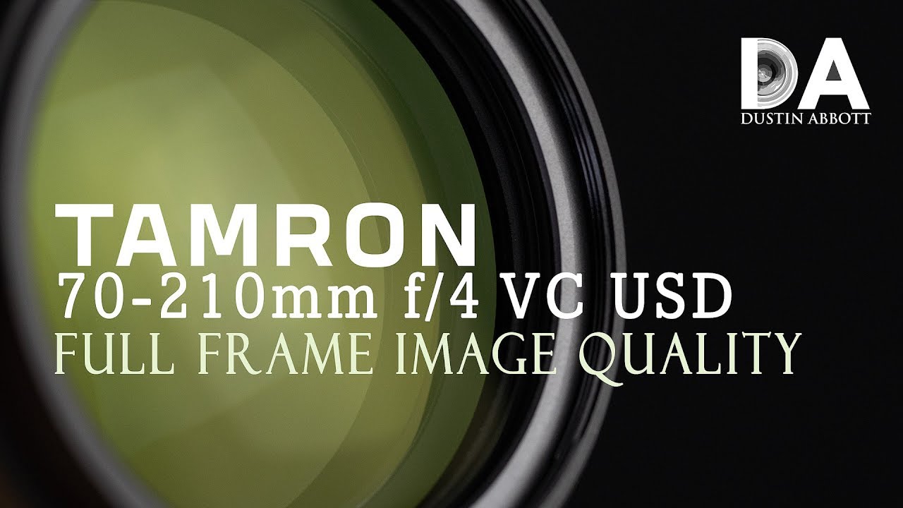 Video thumbnail for Tamron 70-210mm f/4 VC:  Full Frame Image Quality | 4K