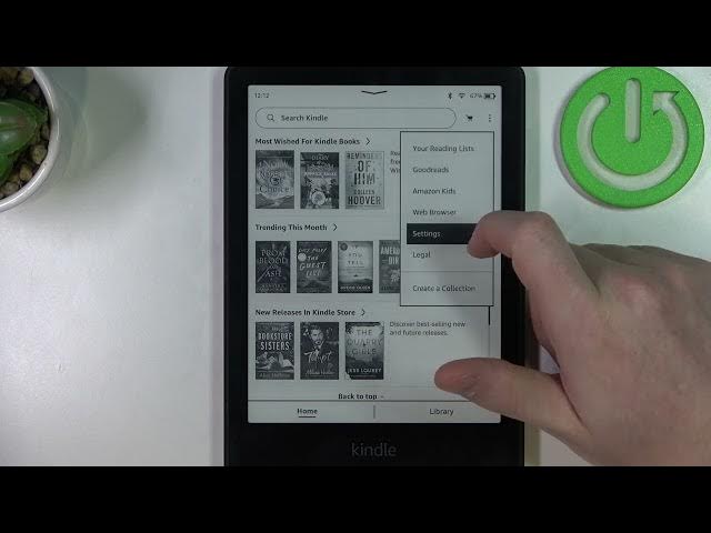 Video thumbnail for Amazon Kindle Paperwhite 11th Generation - How To Find Device Info