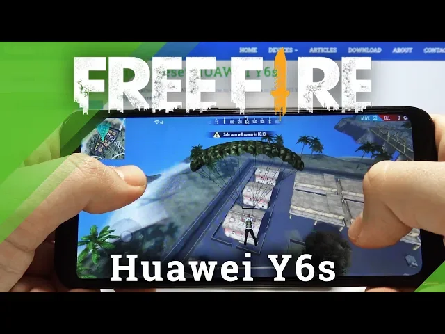 Video thumbnail for Huawei Y6s GAME TEST – Garena Free Fire on Android