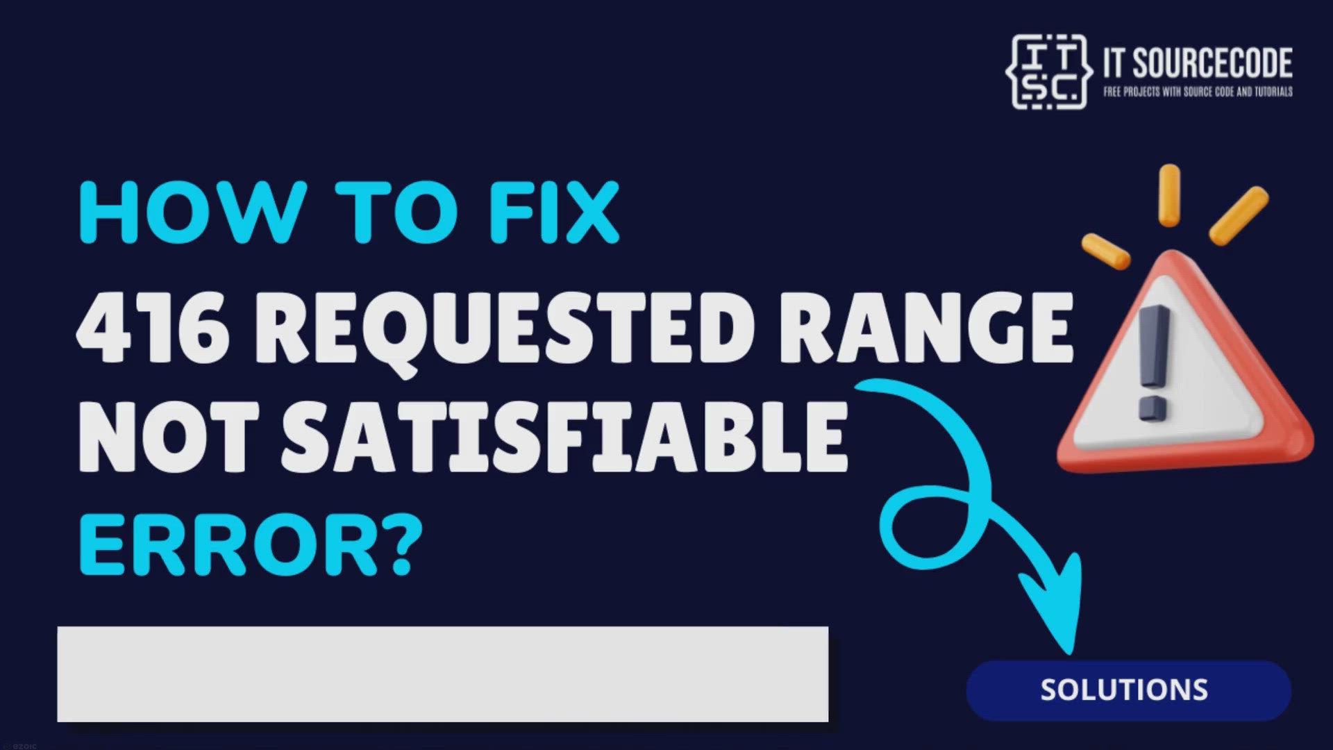 'Video thumbnail for How to fix “416 Requested Range Not Satisfiable” Error?'