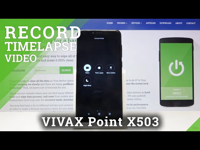 Video thumbnail for How to Change Speed of Timelapse in Vivax Point X503 - Advanced Camera Feature