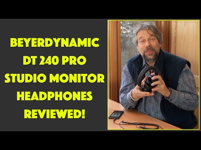 Video thumbnail for Beyerdynamic DT 240 Pro Studio Monitor Headphones -- REVIEWED!